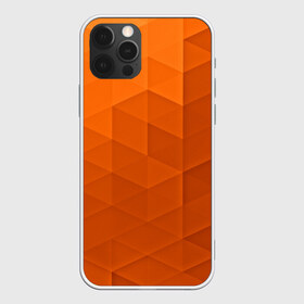 Чехол для iPhone 12 Pro Max с принтом Orange abstraction в Екатеринбурге, Силикон |  | abstraction | geometry | polygon | абстракция | геометрия | грань | краски | кубик | кубики | линии | мозаика | полигоны | ребро | текстура | узор