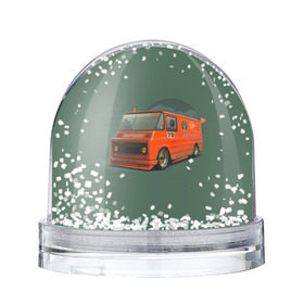 Снежный шар с принтом Jagermeister в Екатеринбурге, Пластик | Изображение внутри шара печатается на глянцевой фотобумаге с двух сторон | polish car | zuk | егермейстер | егерь | жук | машина | польский авто | спорткар | тачка