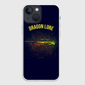 Чехол для iPhone 13 mini с принтом Dragon Lore в Екатеринбурге,  |  | cs | cs go | csgo | go | го | контр страйк | контра | кс | кс го | ксго | спецназ | террористы