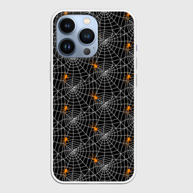 Чехол для iPhone 13 Pro с принтом Паутина в Екатеринбурге,  |  | gothic | halloween | spider | паук | паутина | хэллоуин