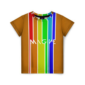Детская футболка 3D с принтом Imagine Dragons краска в Екатеринбурге, 100% гипоаллергенный полиэфир | прямой крой, круглый вырез горловины, длина до линии бедер, чуть спущенное плечо, ткань немного тянется | альтернативный | американская | группа | драгонс | имеджин | инди | индирок | поп | рок | электроник