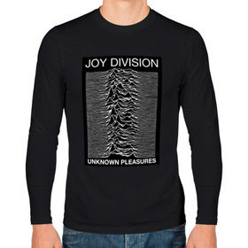 Мужской лонгслив хлопок с принтом Joy Division в Екатеринбурге, 100% хлопок |  | postpunk | unknown pleasures | бернард самнер | британская рок группа | джой дивижн | иэн кёртис | неизвестные удовольствия | питер хук | постпанк | стивен моррис