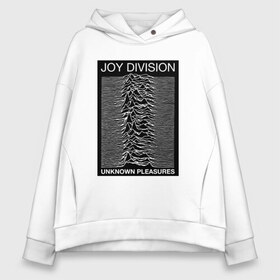 Женское худи Oversize хлопок с принтом Joy Division в Екатеринбурге, френч-терри — 70% хлопок, 30% полиэстер. Мягкий теплый начес внутри —100% хлопок | боковые карманы, эластичные манжеты и нижняя кромка, капюшон на магнитной кнопке | postpunk | unknown pleasures | бернард самнер | британская рок группа | джой дивижн | иэн кёртис | неизвестные удовольствия | питер хук | постпанк | стивен моррис