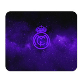 Коврик прямоугольный с принтом FC Real Madrid(SPACE STYLE) в Екатеринбурге, натуральный каучук | размер 230 х 185 мм; запечатка лицевой стороны | real madrid | футбол | футбольный клуб | чемпионат