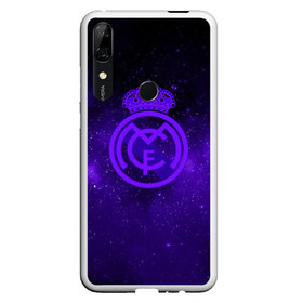 Чехол для Honor P Smart Z с принтом FC Real Madrid(SPACE STYLE) в Екатеринбурге, Силикон | Область печати: задняя сторона чехла, без боковых панелей | real madrid | футбол | футбольный клуб | чемпионат