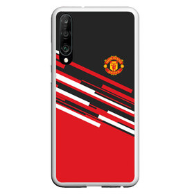 Чехол для Honor P30 с принтом MANCHESTER UNITED SPORT в Екатеринбурге, Силикон | Область печати: задняя сторона чехла, без боковых панелей | emirates | fc | manchester united | абстракция | геометрия | зож | клуб | линии | манчестер юнайтед | модные | мяч | россии | спорт | спортивные | стиль | тренды | футбол | футбольный клуб | экстрим | эмблема