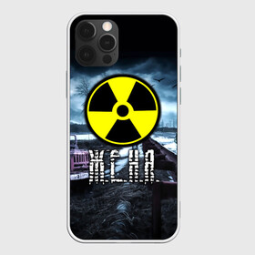 Чехол для iPhone 12 Pro с принтом S.T.A.L.K.E.R. - Ж.Е.Н.Я. в Екатеринбурге, силикон | область печати: задняя сторона чехла, без боковых панелей | stalker | волки | грузовик | евгения | жека евгений | женек | женечка | женя | мрак | припять | птицы | радиация | сталкер | чернобыль