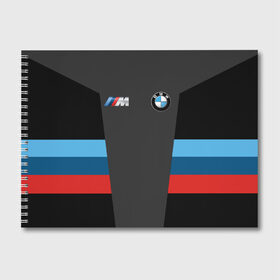 Альбом для рисования с принтом BMW 2018 Sport в Екатеринбурге, 100% бумага
 | матовая бумага, плотность 200 мг. | bmw | автомобиль | автомобильные | бмв | марка | машины | патриот | флаг
