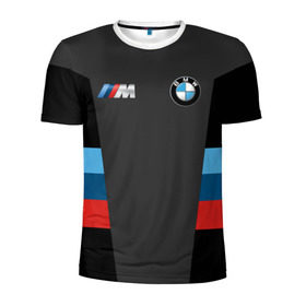 Мужская футболка 3D спортивная с принтом BMW 2018 Sport в Екатеринбурге, 100% полиэстер с улучшенными характеристиками | приталенный силуэт, круглая горловина, широкие плечи, сужается к линии бедра | bmw | автомобиль | автомобильные | бмв | марка | машины | патриот | флаг