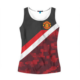 Женская майка 3D с принтом Manchester United Sport Camo в Екатеринбурге, 100% полиэстер | круглая горловина, прямой силуэт, длина до линии бедра | emirates | fc | manchester united | абстракция | геометрия | зож | клуб | линии | манчестер юнайтед | модные | мяч | россии | спорт | спортивные | стиль | тренды | футбол | футбольный клуб | экстрим | эмблема