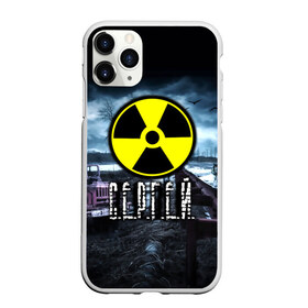 Чехол для iPhone 11 Pro Max матовый с принтом S T A L K E R - С Е Р Г Е Й в Екатеринбурге, Силикон |  | stalker | волки | грузовик | имя | мрак | припять | птицы | радиация | серега | сережа | сталкер | чернобыль
