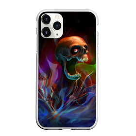 Чехол для iPhone 11 Pro матовый с принтом Skull в Екатеринбурге, Силикон |  | halloween | pumpkin | witch | ведьма | демон | кот | тыква | хэллоуин | череп