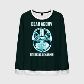 Мужской свитшот 3D с принтом Dear Agony, Breaking Benjamin в Екатеринбурге, 100% полиэстер с мягким внутренним слоем | круглый вырез горловины, мягкая резинка на манжетах и поясе, свободная посадка по фигуре | benjamin | breaking | альтернативная | альтернативный | американская | бенджамин | бернли | брейкинг | группа | метал | музыка | ню | нюметал | песни | постгранж | рок | хард | хардрок