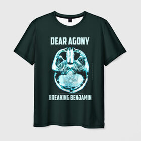 Мужская футболка 3D с принтом Dear Agony, Breaking Benjamin в Екатеринбурге, 100% полиэфир | прямой крой, круглый вырез горловины, длина до линии бедер | Тематика изображения на принте: benjamin | breaking | альтернативная | альтернативный | американская | бенджамин | бернли | брейкинг | группа | метал | музыка | ню | нюметал | песни | постгранж | рок | хард | хардрок