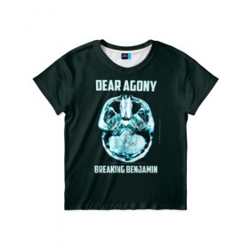 Детская футболка 3D с принтом Dear Agony, Breaking Benjamin в Екатеринбурге, 100% гипоаллергенный полиэфир | прямой крой, круглый вырез горловины, длина до линии бедер, чуть спущенное плечо, ткань немного тянется | benjamin | breaking | альтернативная | альтернативный | американская | бенджамин | бернли | брейкинг | группа | метал | музыка | ню | нюметал | песни | постгранж | рок | хард | хардрок