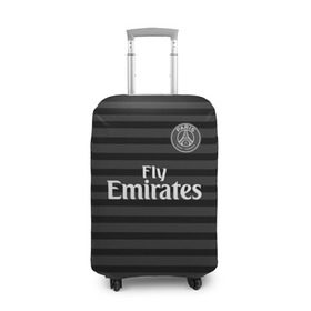 Чехол для чемодана 3D с принтом PSG 2018 Original #4 в Екатеринбурге, 86% полиэфир, 14% спандекс | двустороннее нанесение принта, прорези для ручек и колес | fc | fly emirates | paris | psg | лого | париж | псж | спорт | спортивные | фк | футбольный клуб