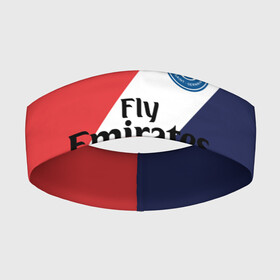 Повязка на голову 3D с принтом PSG | ПСГ в Екатеринбурге,  |  | fc | fly emirates | paris | psg | лого | париж | псж | спорт | спортивные | фк | футбольный клуб