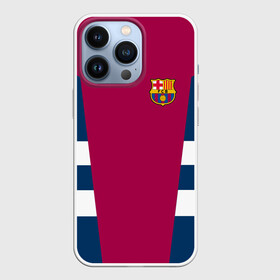 Чехол для iPhone 13 Pro с принтом FC Barcelona 2018 Vintage в Екатеринбурге,  |  | fc | fc barcelona | fcb | fly emirates | ronaldo | абстракция | барселона | геометрия | зож | клуб | линии | месси | модные | мяч | реал мадрид | спорт | спортивные | тренды | футбол | футбольный клуб | эмблема