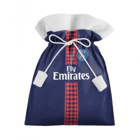 Подарочный 3D мешок с принтом PSG 2018 Original #19 в Екатеринбурге, 100% полиэстер | Размер: 29*39 см | fc | fly emirates | paris | psg | лого | париж | псж | спорт | спортивные | фк | футбольный клуб