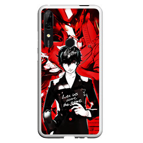 Чехол для Honor P Smart Z с принтом persona 5 в Екатеринбурге, Силикон | Область печати: задняя сторона чехла, без боковых панелей | акира курусу | анн такамаки | мона | морган | моргана | пантера | саэ ниидзима | трикстер | узник