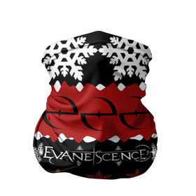 Бандана-труба 3D с принтом Праздничный Evanescence в Екатеринбурге, 100% полиэстер, ткань с особыми свойствами — Activecool | плотность 150‒180 г/м2; хорошо тянется, но сохраняет форму | evanescence | альтернативный | готик | группа | джен маджура | знак | исчезновение | красный | метал | надпись | новогодний | новый год | ню | праздник | рождество | рок | снежинки | тим маккорд