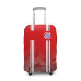 Чехол для чемодана 3D с принтом FC Bayern 2018 Original #7 в Екатеринбурге, 86% полиэфир, 14% спандекс | двустороннее нанесение принта, прорези для ручек и колес | bayern | fly fc | бавария | спорт | футбольный клуб