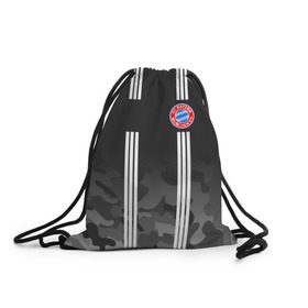 Рюкзак-мешок 3D с принтом FC Bayern 2018 Original #2 в Екатеринбурге, 100% полиэстер | плотность ткани — 200 г/м2, размер — 35 х 45 см; лямки — толстые шнурки, застежка на шнуровке, без карманов и подкладки | 