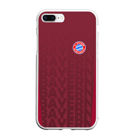 Чехол для iPhone 7Plus/8 Plus матовый с принтом FC Bayern 2018 Original #12 в Екатеринбурге, Силикон | Область печати: задняя сторона чехла, без боковых панелей | bayern | fly fc | бавария | спорт | футбольный клуб