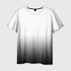 Мужская футболка 3D с принтом Градиент 4 в Екатеринбурге, 100% полиэфир | прямой крой, круглый вырез горловины, длина до линии бедер | градиент | минимализм | точки