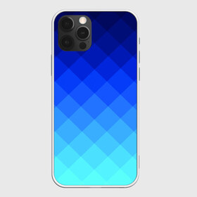 Чехол для iPhone 12 Pro Max с принтом Blue geometria в Екатеринбурге, Силикон |  | blue | geometria | абстракция | бирюза | бирюзовый | геометрия | куб | синий