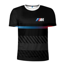 Мужская футболка 3D спортивная с принтом BMW brand color в Екатеринбурге, 100% полиэстер с улучшенными характеристиками | приталенный силуэт, круглая горловина, широкие плечи, сужается к линии бедра | bmw | bmw motorsport | bmw performance | carbon | m | motorsport | performance | sport | бмв | карбон | моторспорт | спорт