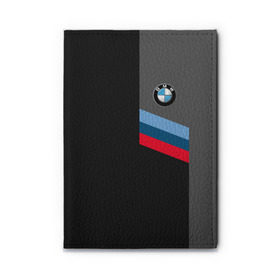 Обложка для автодокументов с принтом BMW Brand Tricolor в Екатеринбурге, натуральная кожа |  размер 19,9*13 см; внутри 4 больших “конверта” для документов и один маленький отдел — туда идеально встанут права | Тематика изображения на принте: bmw | автомобильные | бмв | машины