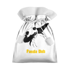 Подарочный 3D мешок с принтом Panda dub в Екатеринбурге, 100% полиэстер | Размер: 29*39 см | dab | dance | dub | movement | panda | движение | панда | танец