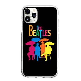 Чехол для iPhone 11 Pro матовый с принтом The beatles в Екатеринбурге, Силикон |  | british | rock | the beatles