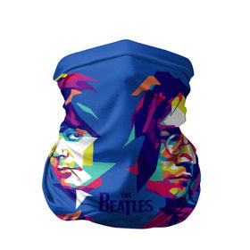 Бандана-труба 3D с принтом The beatles в Екатеринбурге, 100% полиэстер, ткань с особыми свойствами — Activecool | плотность 150‒180 г/м2; хорошо тянется, но сохраняет форму | the beatles | искусство | поп арт