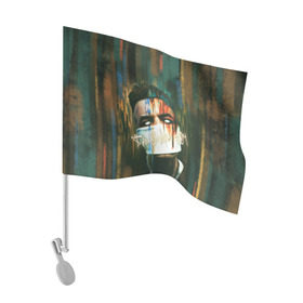 Флаг для автомобиля с принтом Sayonara boy 2 в Екатеринбурге, 100% полиэстер | Размер: 30*21 см | allj | eldzhey | sayonaraboy | алексей узенюк | рэпер | хип хоп | элджей