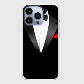 Чехол для iPhone 13 Pro с принтом Смокинг в Екатеринбурге,  |  | жених | муж | свадьба | смокинг | смокинг для жениха