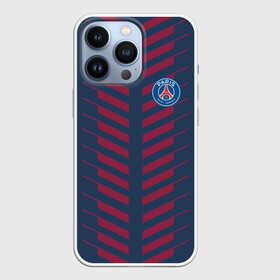 Чехол для iPhone 13 Pro с принтом PSG LOGO ORIGINAL UNIFORM | ПСЖ ФОРМА в Екатеринбурге,  |  | Тематика изображения на принте: fc | fly emirates | paris | psg | лого | париж | псж | спорт | спортивные | фк | футбольный клуб