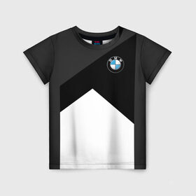Детская футболка 3D с принтом BMW 2018 SportWear #3 в Екатеринбурге, 100% гипоаллергенный полиэфир | прямой крой, круглый вырез горловины, длина до линии бедер, чуть спущенное плечо, ткань немного тянется | Тематика изображения на принте: bmw | автомобильные | бмв | машины