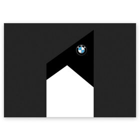 Поздравительная открытка с принтом BMW 2018 SportWear #3 в Екатеринбурге, 100% бумага | плотность бумаги 280 г/м2, матовая, на обратной стороне линовка и место для марки
 | bmw | автомобильные | бмв | машины