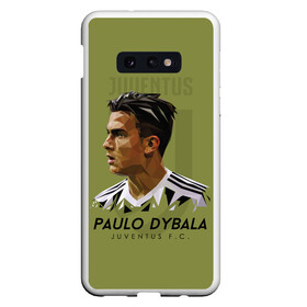 Чехол для Samsung S10E с принтом Paulo Dybala Juventus FC в Екатеринбурге, Силикон | Область печати: задняя сторона чехла, без боковых панелей | dibala | dybala | juve | juventus | juvi | kit | russia | world cup | бонусная | гостевая | дибала | домашняя | италия | футбол | чемпионат мира | юве | ювентус | юви