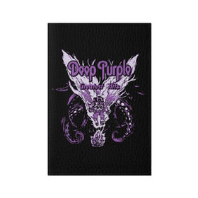 Обложка для паспорта матовая кожа с принтом Deep Purple в Екатеринбурге, натуральная матовая кожа | размер 19,3 х 13,7 см; прозрачные пластиковые крепления | Тематика изображения на принте: album | british | deep purple | england | heavy metal | rock group | альбом | англия | британская | рок группа | хеви металл