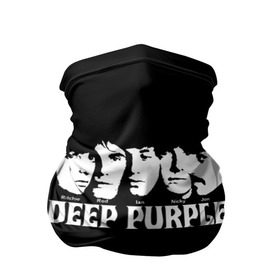 Бандана-труба 3D с принтом Deep Purple в Екатеринбурге, 100% полиэстер, ткань с особыми свойствами — Activecool | плотность 150‒180 г/м2; хорошо тянется, но сохраняет форму | album | british | deep purple | england | heavy metal | rock group | альбом | англия | британская | рок группа | хеви металл