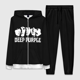 Женский костюм 3D с принтом Deep Purple в Екатеринбурге,  |  | album | british | deep purple | england | heavy metal | rock group | альбом | англия | британская | рок группа | хеви металл