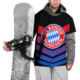 Накидка на куртку 3D с принтом FC Bayern 2018 Original #13 в Екатеринбурге, 100% полиэстер |  | bayern | fc | бавария | спорт | спортивные | футбол | футбольный клуб