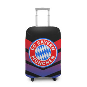 Чехол для чемодана 3D с принтом FC Bayern 2018 Original #13 в Екатеринбурге, 86% полиэфир, 14% спандекс | двустороннее нанесение принта, прорези для ручек и колес | bayern | fc | бавария | спорт | спортивные | футбол | футбольный клуб