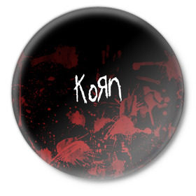 Значок с принтом Korn в Екатеринбурге,  металл | круглая форма, металлическая застежка в виде булавки | korn | koяn | альтернативный | арвизу | гранж | грув | группа | дэвис | корн | коян | лузье | манки | метал | музыка | нюметал | панк | песни | рок | уэлч | филди | филипп | хэд | шаффер