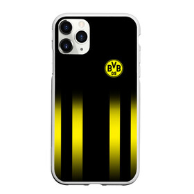 Чехол для iPhone 11 Pro матовый с принтом FC Borussia 2018 Line в Екатеринбурге, Силикон |  | боруссия | дортмунд