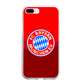 Чехол для iPhone 7Plus/8 Plus матовый с принтом FC Bayern 2018 Paints в Екатеринбурге, Силикон | Область печати: задняя сторона чехла, без боковых панелей | Тематика изображения на принте: bayern | fc | бавария | спорт | спортивные | фк | футбол