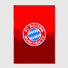 Постер с принтом FC Bayern 2018 Paints в Екатеринбурге, 100% бумага
 | бумага, плотность 150 мг. Матовая, но за счет высокого коэффициента гладкости имеет небольшой блеск и дает на свету блики, но в отличии от глянцевой бумаги не покрыта лаком | Тематика изображения на принте: bayern | fc | бавария | спорт | спортивные | фк | футбол